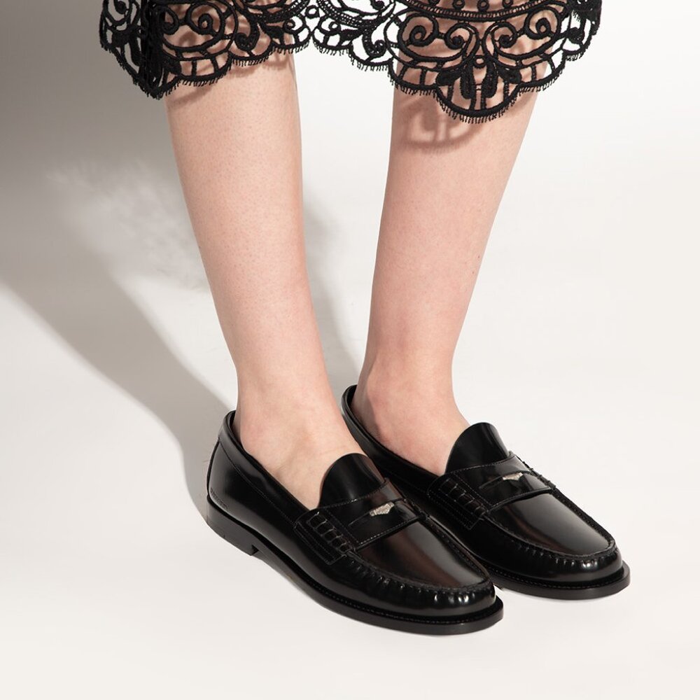 [NEW] Burberry Rupert Penny Loafer (Black, size US Women's 6)